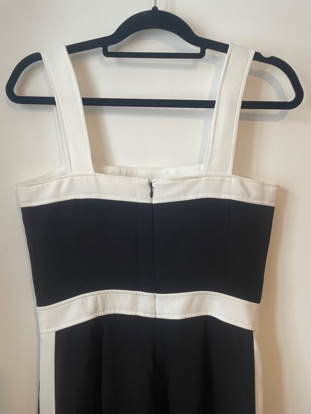 Amanda Uprichard Black and White Strap Jumpsuit Size M - Picture 4 of 6